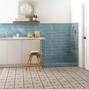 Multi colored patterned tile | Corvin’s Flooring